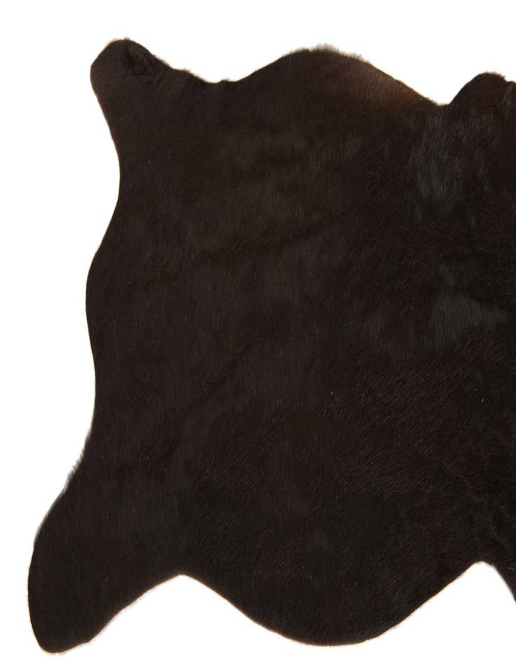 Detail image of 2' 1 x 2' 10 Cowhide Leather Rug