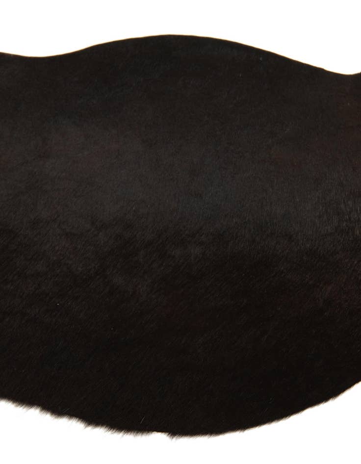 Detail image of 2' 2 x 2' 10 Cowhide Leather Rug