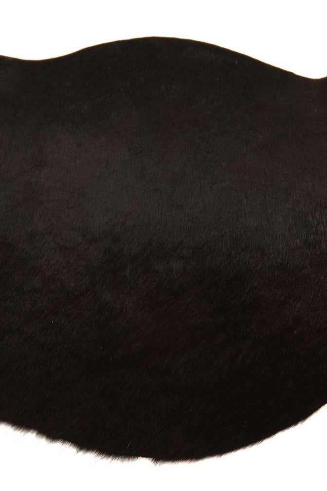 2' 2 x 2' 10 Cowhide Leather Rug