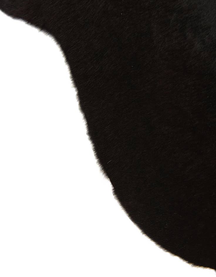 Detail image of 2' 2 x 2' 10 Cowhide Leather Rug