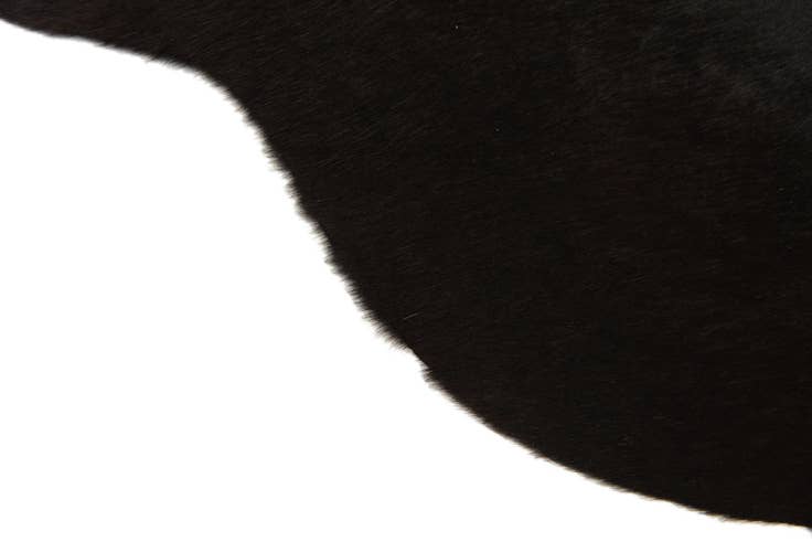 Detail image of 2' 2 x 2' 10 Cowhide Leather Rug