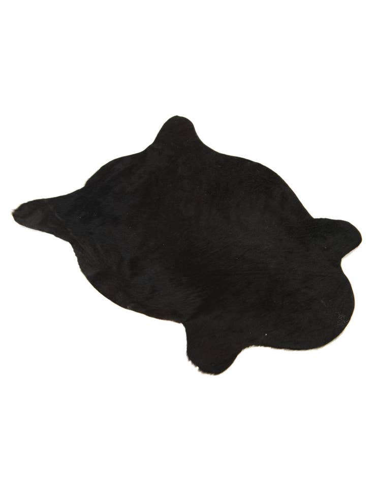 Detail image of 2' 1 x 2' 10 Cowhide Leather Rug