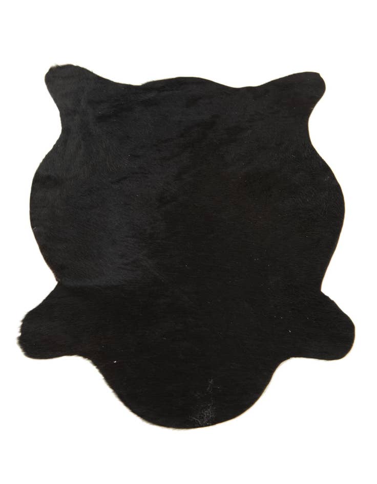 Detail image of 2' 1 x 2' 10 Cowhide Leather Rug