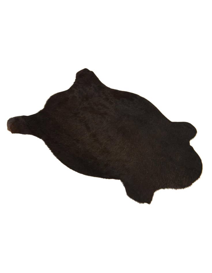 Detail image of 2' 1 x 2' 10 Cowhide Leather Rug