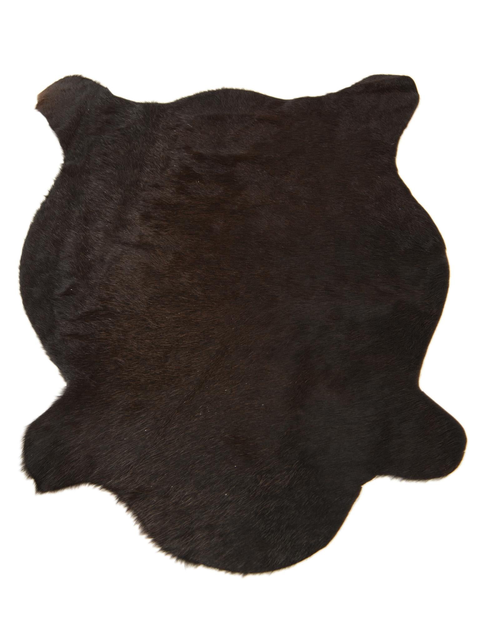 2' 1 x 2' 10 Cowhide Leather Rug