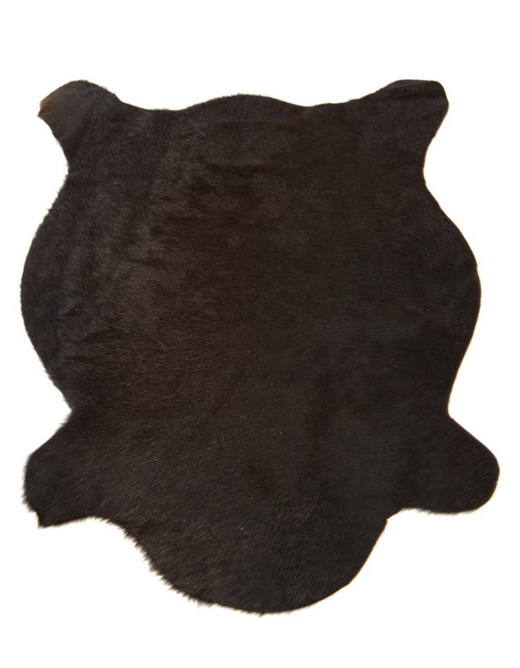 Detail image of 2' 1 x 2' 10 Cowhide Leather Rug