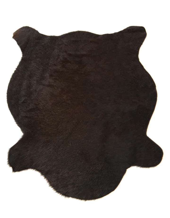 2' 1 x 2' 10 Cowhide Leather Rug
