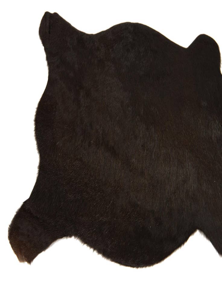 Detail image of 2' 1 x 2' 10 Cowhide Leather Rug