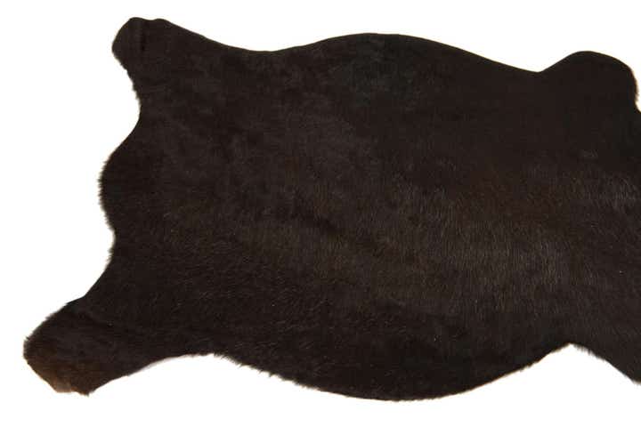 2' 1 x 2' 10 Cowhide Leather Rug