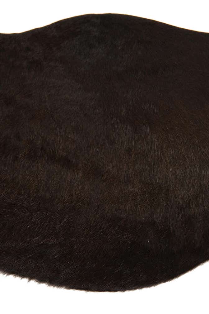 2' 1 x 2' 10 Cowhide Leather Rug