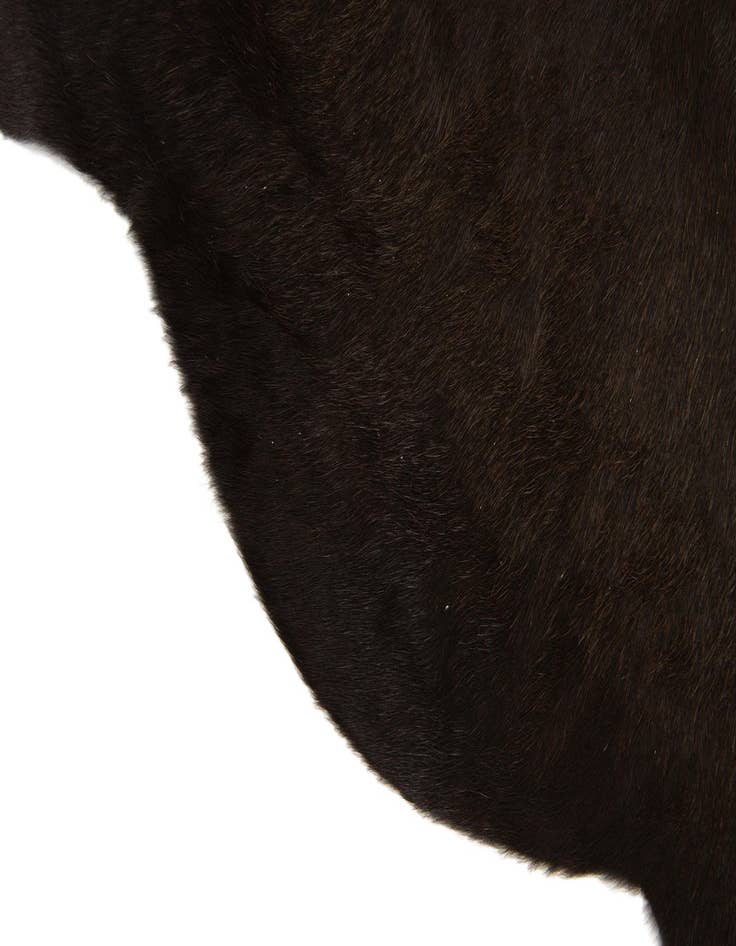 Detail image of 2' 1 x 2' 10 Cowhide Leather Rug