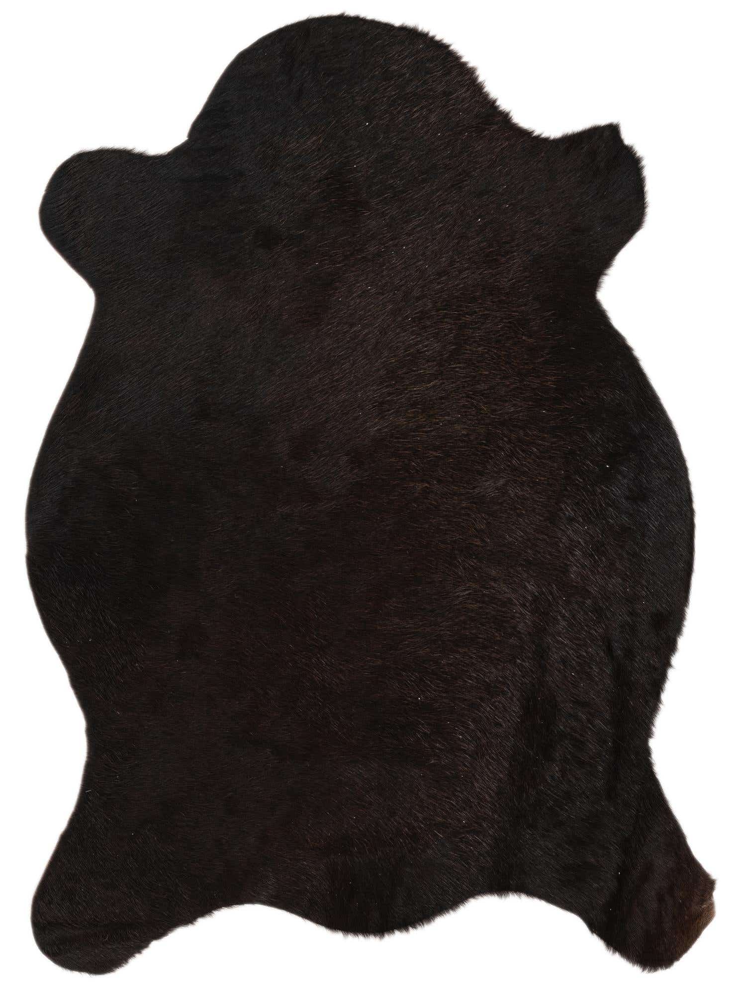 2' 1 x 2' 10 Cowhide Leather Rug