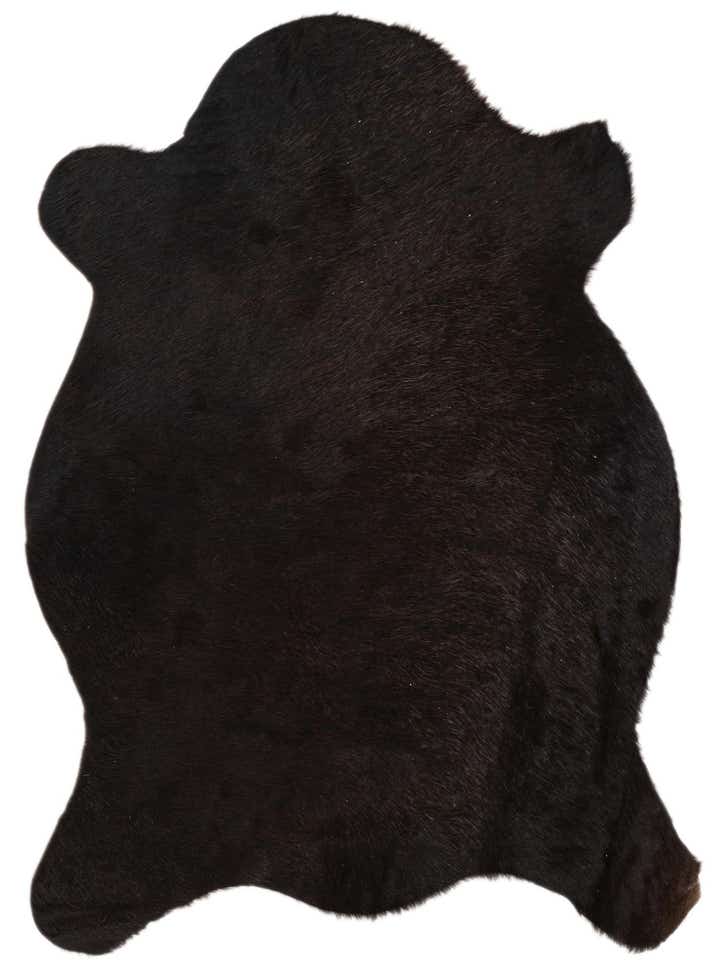 2' 1 x 2' 10 Cowhide Leather Rug