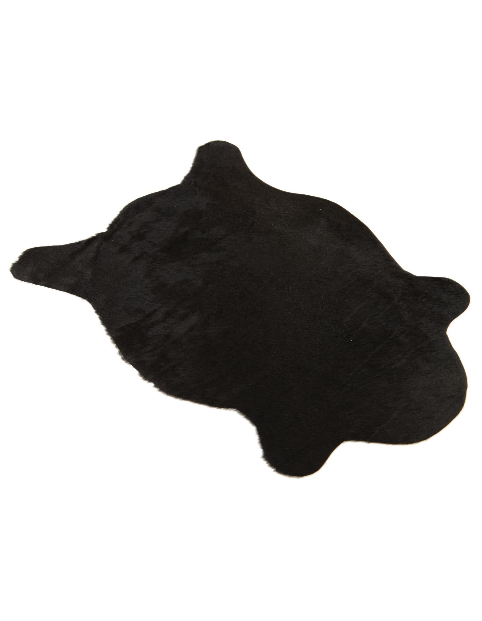 2' 1 x 2' 10 Cowhide Leather Rug