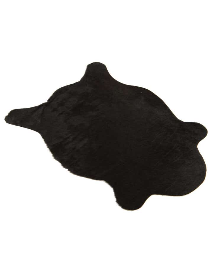2' 1 x 2' 10 Cowhide Leather Rug