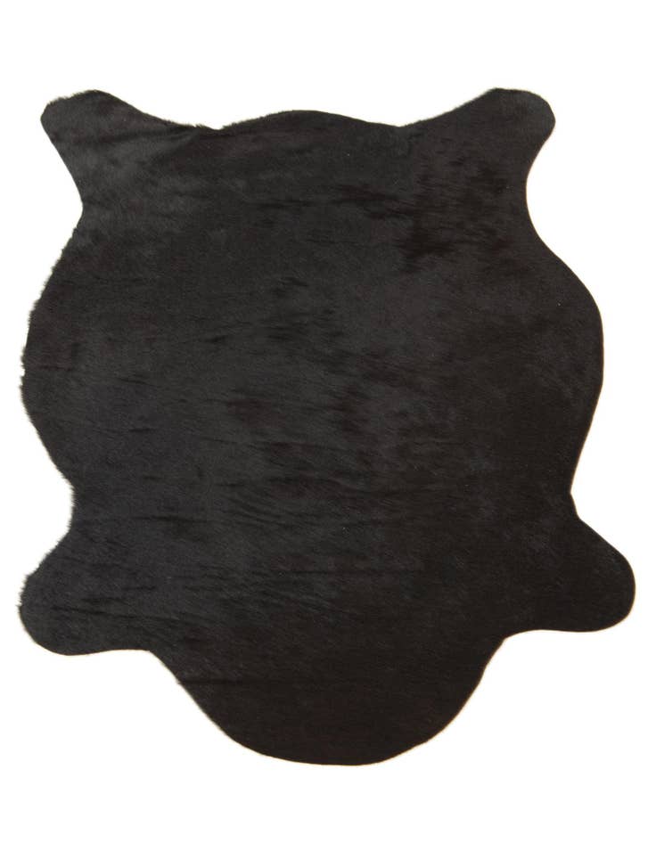 Detail image of 2' 1 x 2' 10 Cowhide Leather Rug
