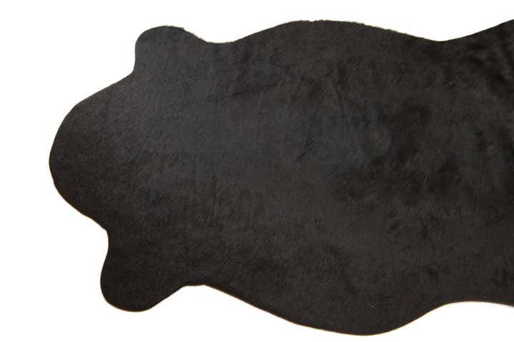 2' 1 x 2' 10 Cowhide Leather Rug
