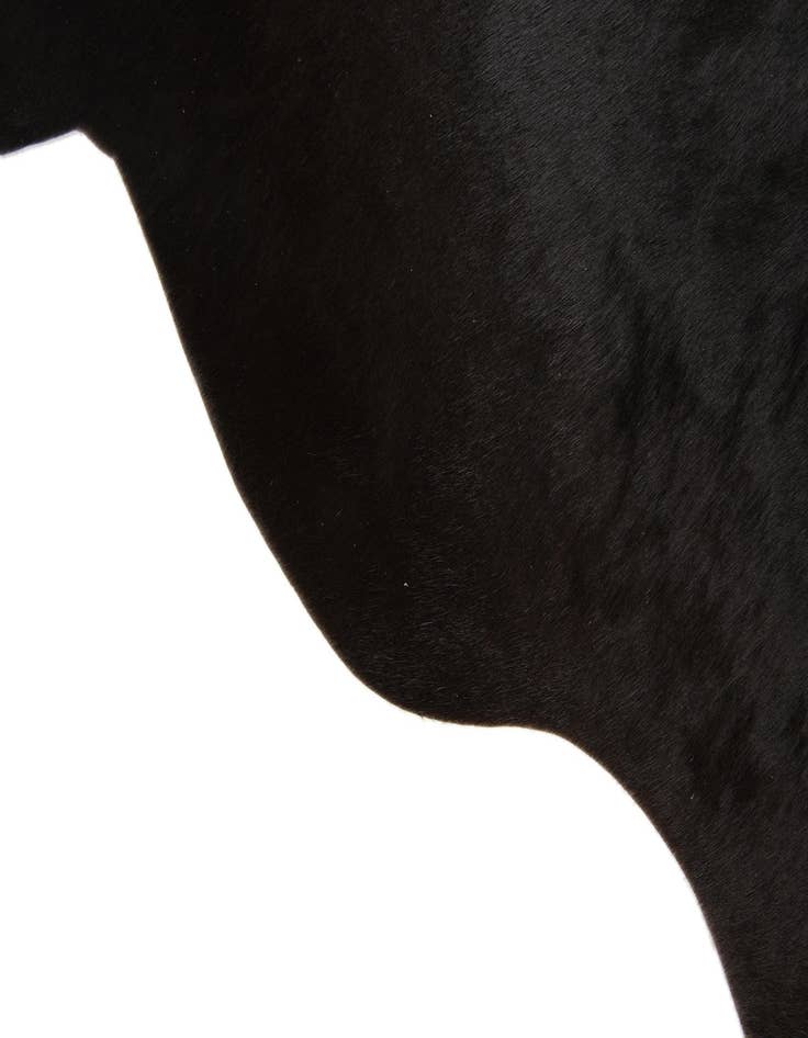 Detail image of 2' 1 x 2' 10 Cowhide Leather Rug