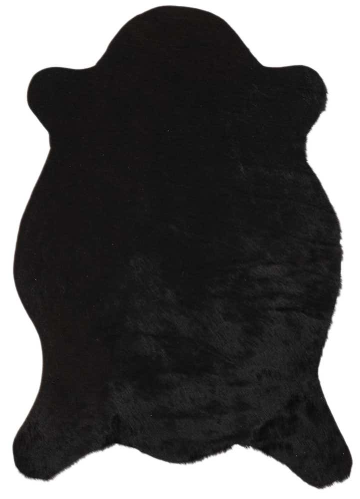 2' 1 x 2' 10 Cowhide Leather Rug