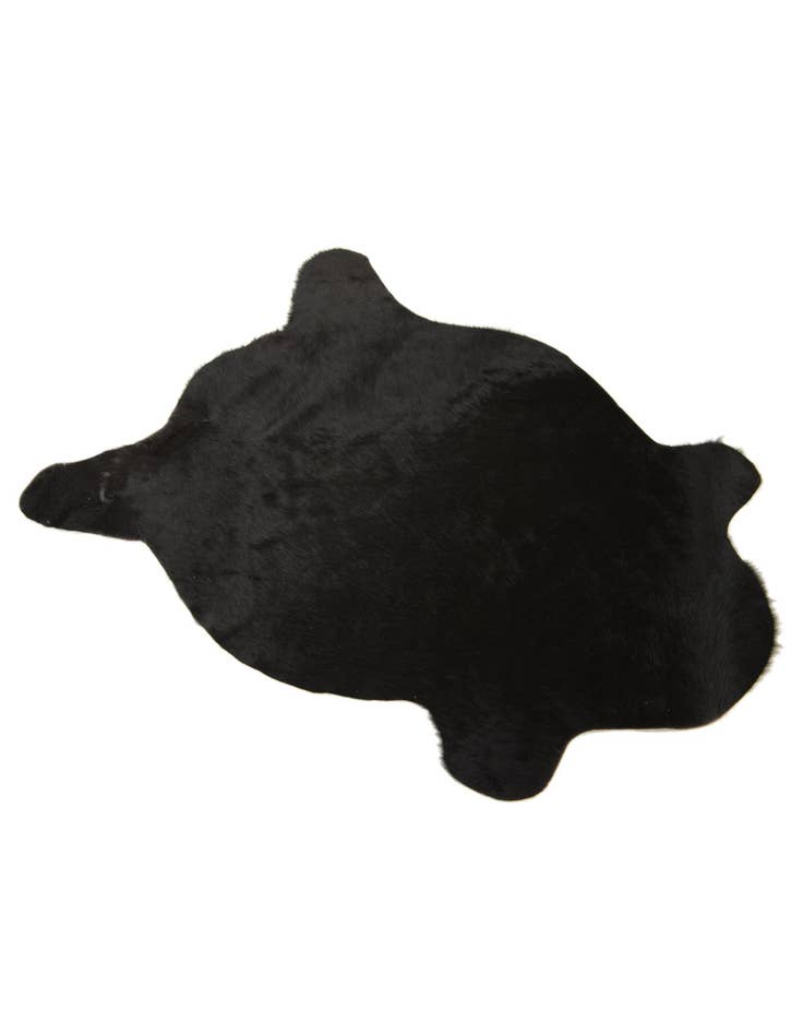 Detail image of 2' 1 x 2' 10 Cowhide Leather Rug