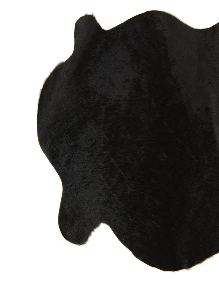 Detail image of 2' 1 x 2' 10 Cowhide Leather Rug