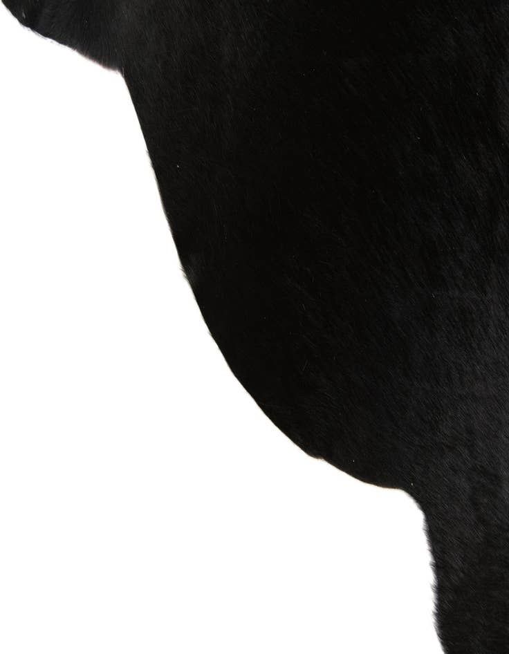 Detail image of 2' 1 x 2' 10 Cowhide Leather Rug