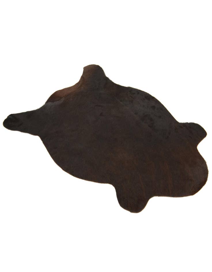 Detail image of 2' 1 x 2' 10 Cowhide Leather Rug