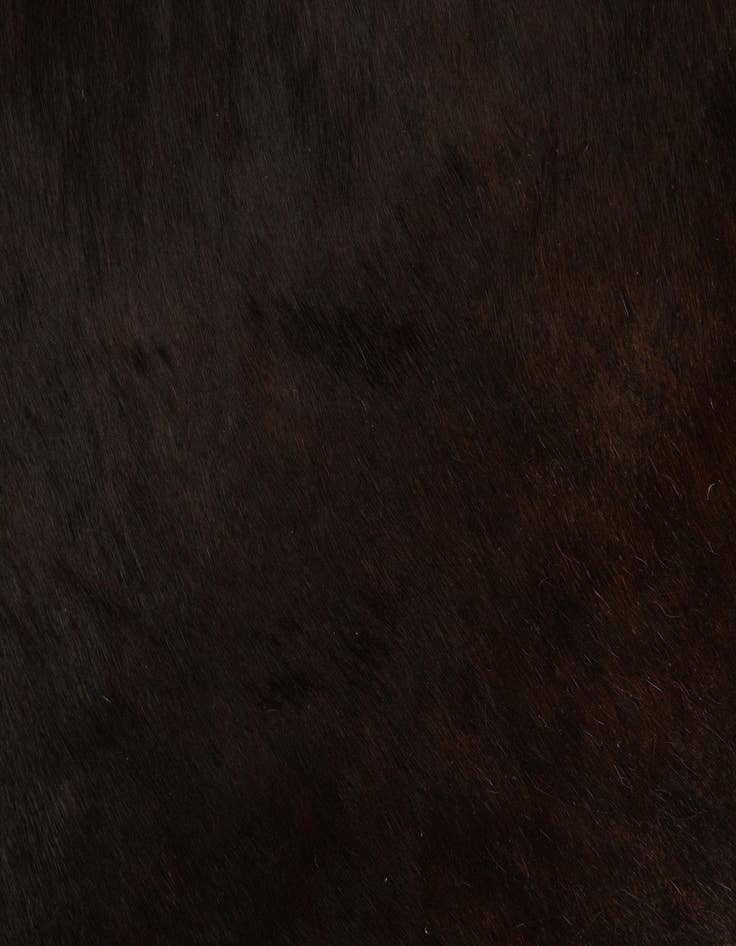 Detail image of 2' 1 x 2' 10 Cowhide Leather Rug