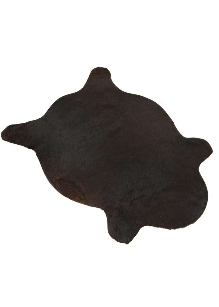 2' 1 x 2' 10 Cowhide Leather Rug