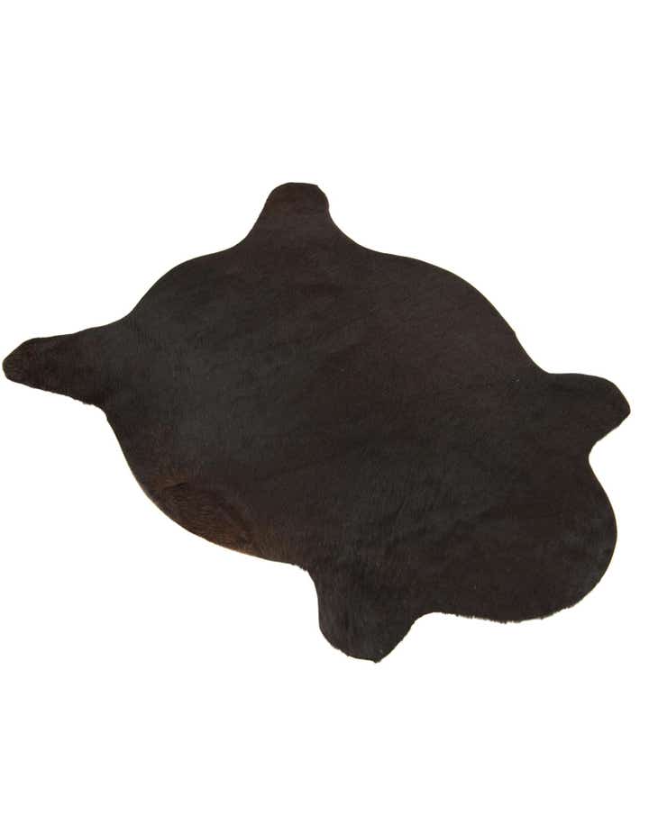 2' 1 x 2' 10 Cowhide Leather Rug