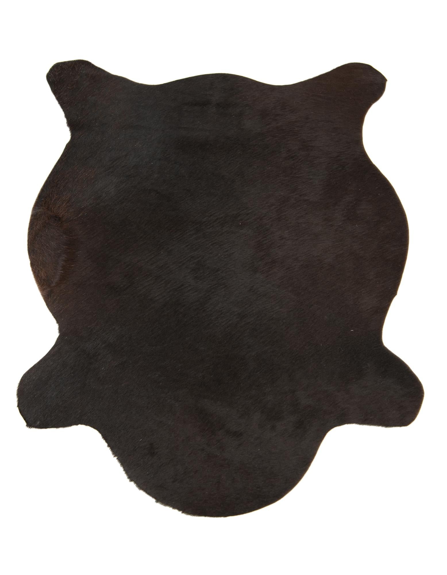 2' 1 x 2' 10 Cowhide Leather Rug