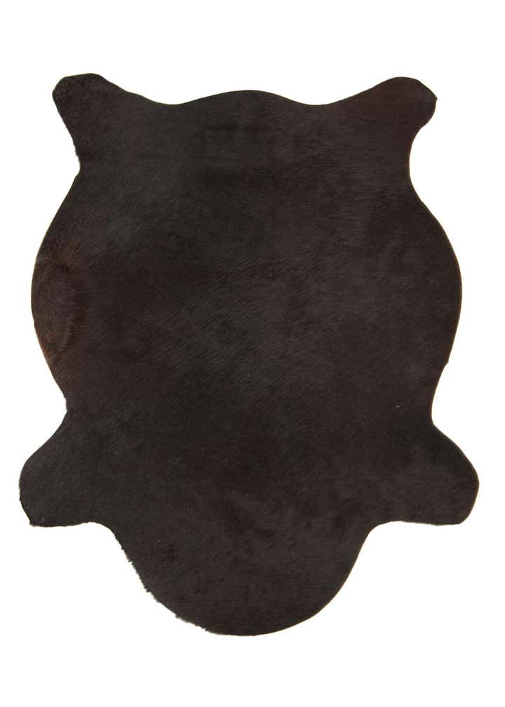 2' 1 x 2' 10 Cowhide Leather Rug