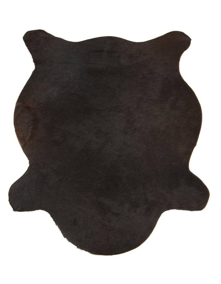 Detail image of 2' 1 x 2' 10 Cowhide Leather Rug
