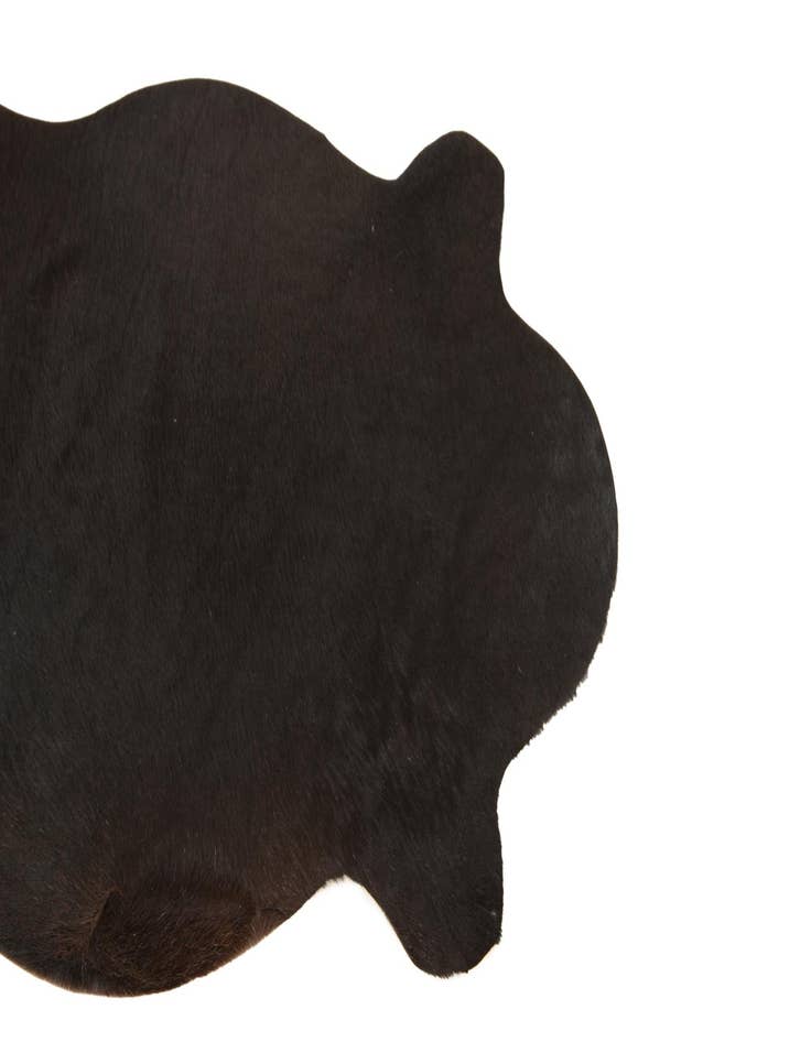 Detail image of 2' 1 x 2' 10 Cowhide Leather Rug
