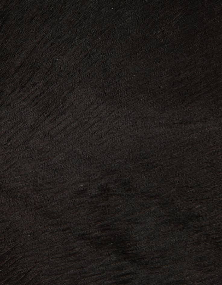 Detail image of 2' 1 x 2' 10 Cowhide Leather Rug