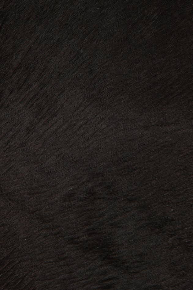 Detail image of 2' 1 x 2' 10 Cowhide Leather Rug