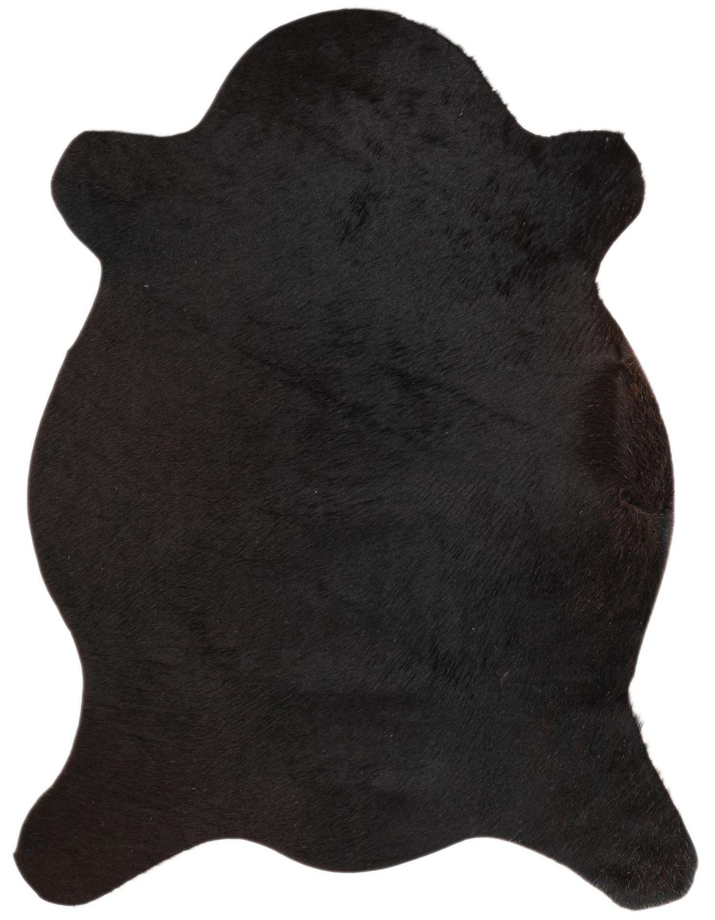2' 1 x 2' 10 Cowhide Leather Rug