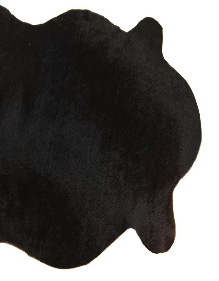 Detail image of 2' 1 x 2' 10 Cowhide Leather Rug