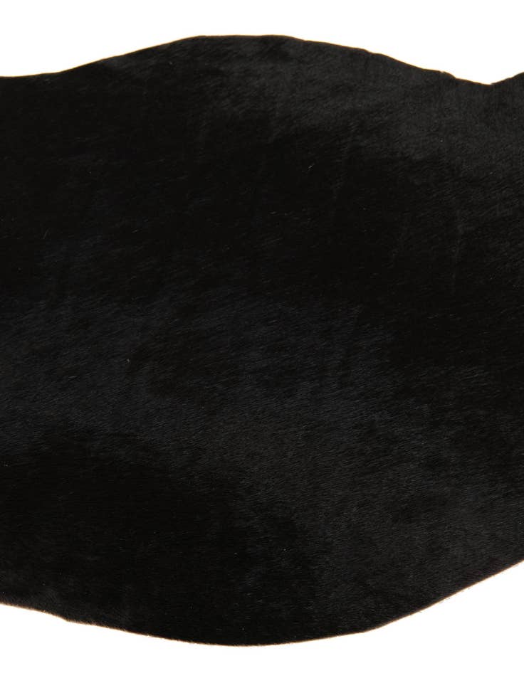 Detail image of 2' 1 x 2' 10 Cowhide Leather Rug