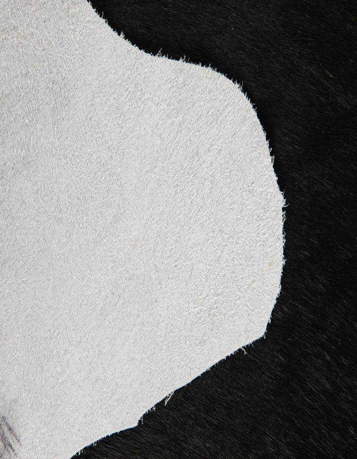 Detail image of 2' 1 x 2' 10 Cowhide Leather Rug