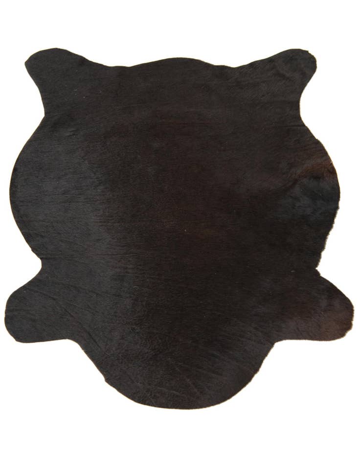 Detail image of 2' 1 x 2' 10 Cowhide Leather Rug