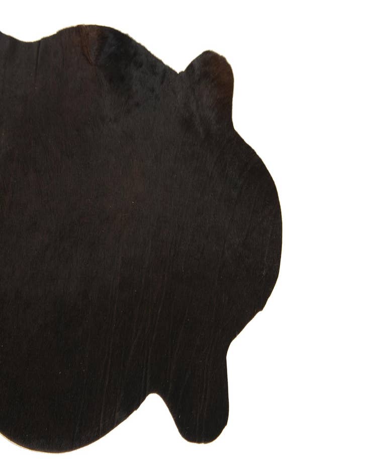 Detail image of 2' 1 x 2' 10 Cowhide Leather Rug