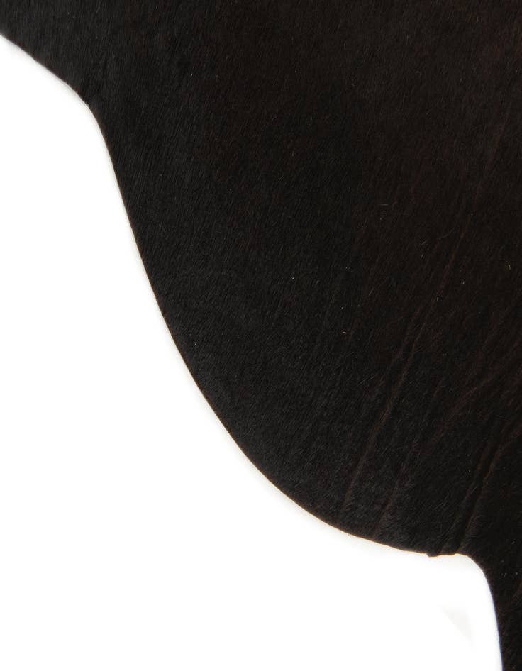 Detail image of 2' 1 x 2' 10 Cowhide Leather Rug