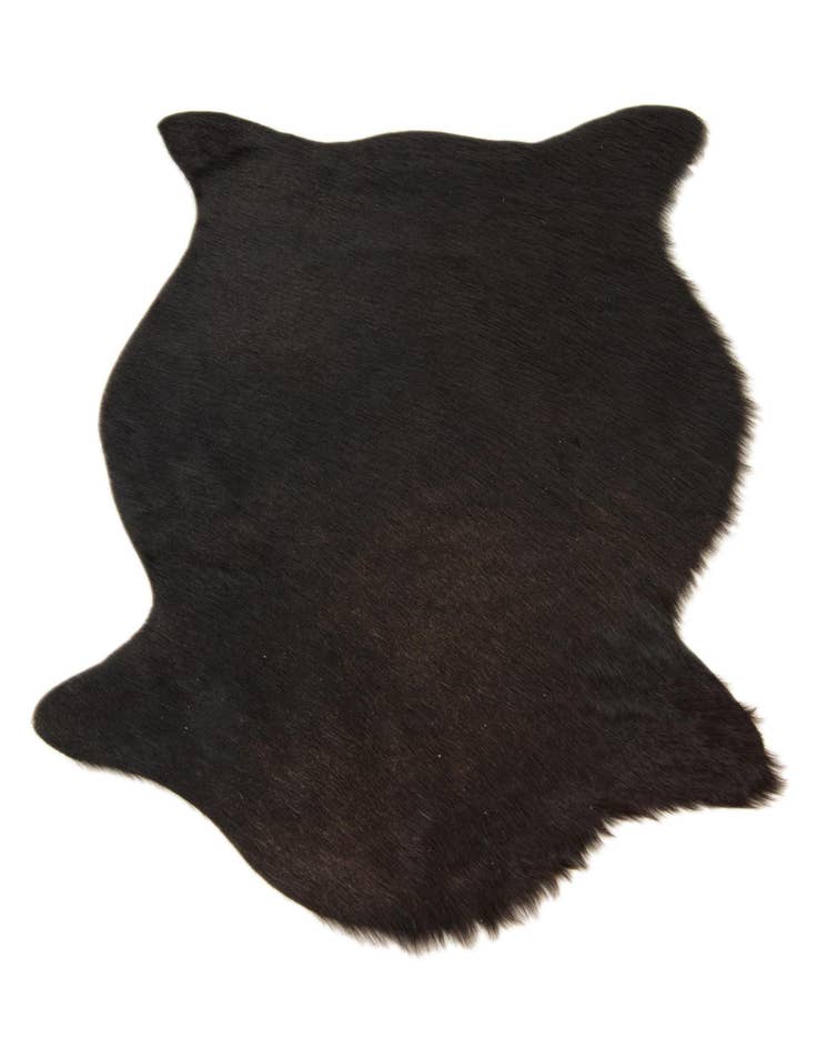 Detail image of 1' 8 x 2' 6 Cowhide Leather Rug