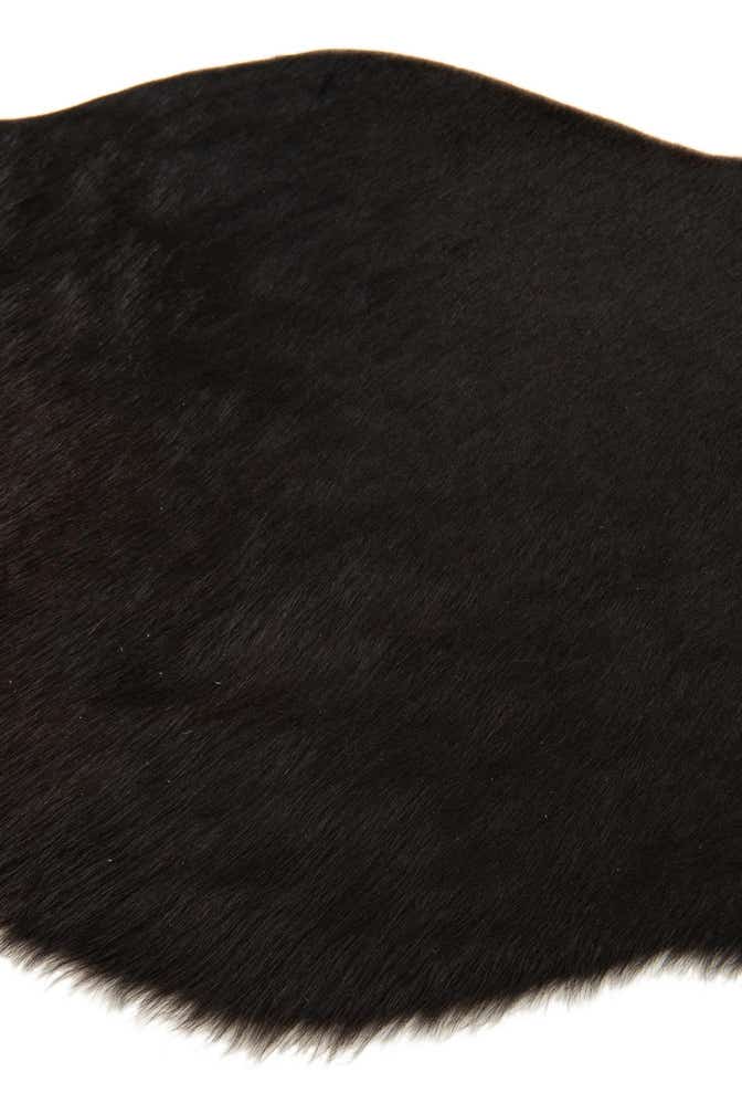 1' 8 x 2' 6 Cowhide Leather Rug