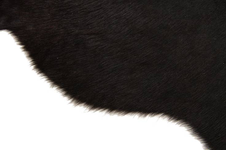 Detail image of 1' 8 x 2' 6 Cowhide Leather Rug