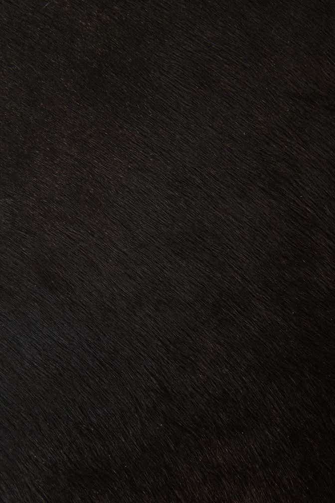 1' 8 x 2' 6 Cowhide Leather Rug