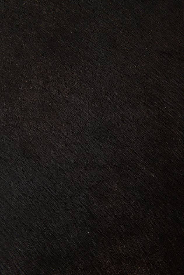 Detail image of 1' 8 x 2' 6 Cowhide Leather Rug