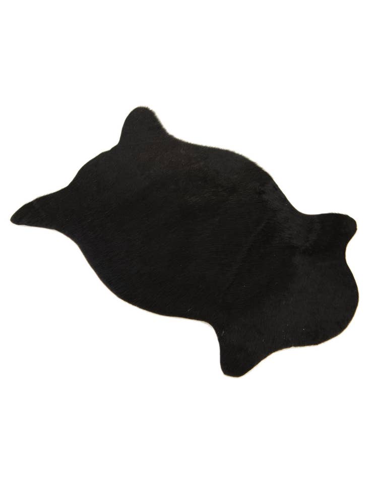 Detail image of 1' 8 x 2' 6 Cowhide Leather Rug