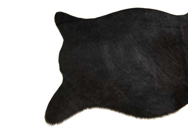 1' 8 x 2' 6 Cowhide Leather Rug